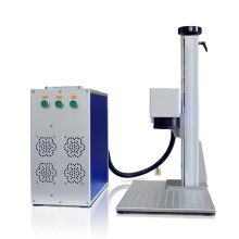 10W 20W 30W desktop style fiber  laser marking machine for steel metal fiber laser marking machine